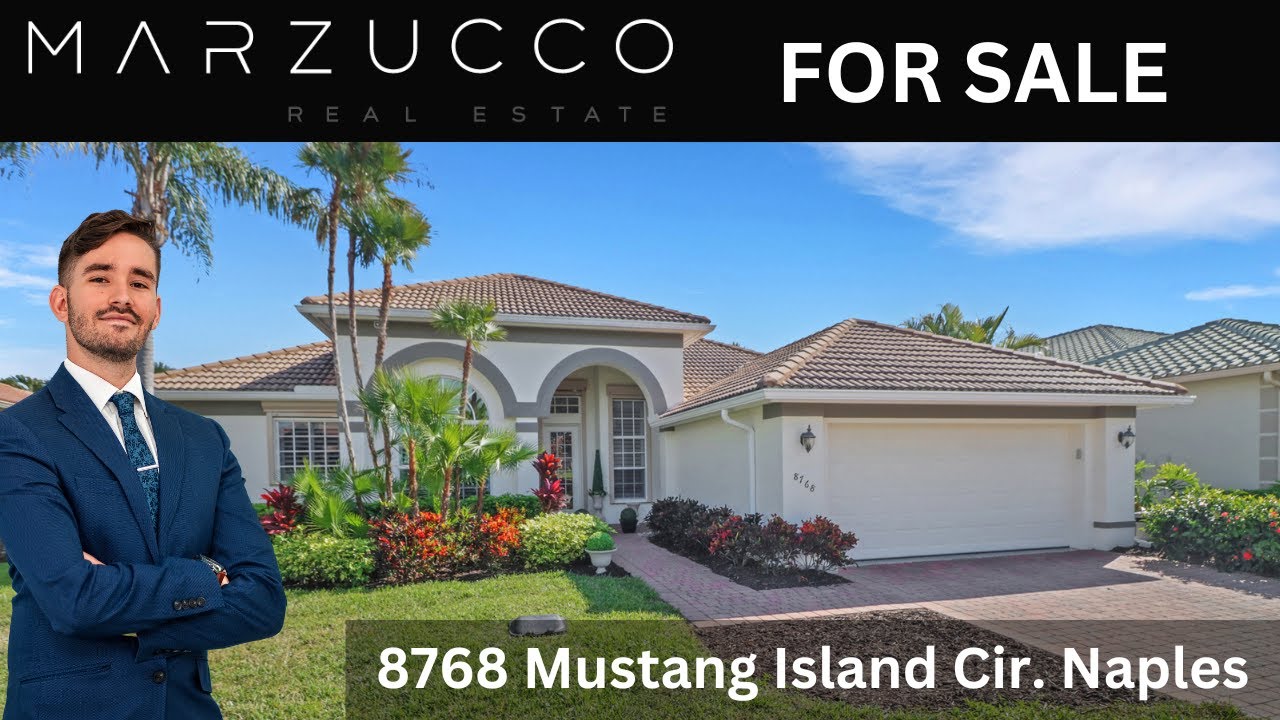 Naples Fl Lely Resort Home Tour- 8768 Mustang Island Cir