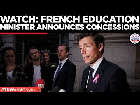 FRANCE EDUCATION Protests: Minister Claims Staff Shortages Fall From 114 to 41 Schools