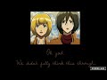 Playful partners  asmr  armin arlert x modern listener ft mikasa ackerman iv