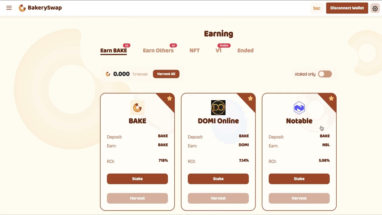 This is the most profitable Bakeryswap coin STAKING ever 🚀 stake BAKE crypto