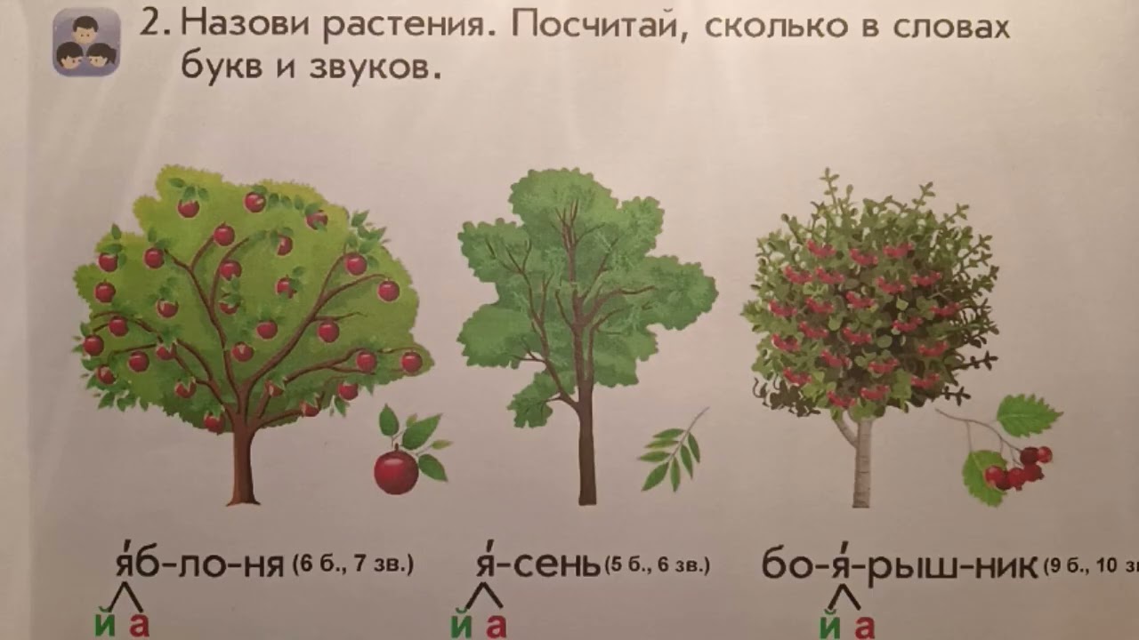 Знакомство с буквой Я  1 класс