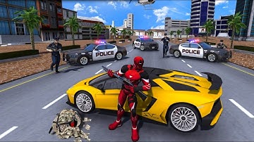 Spider Miami Gangster Hero - Gameplay Walkthrough Part 1 - Tutorial (iOS, Android)