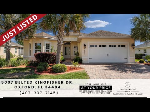 5007 Belted Kingfisher Dr, Oxford, FL home video tour
