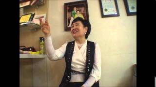 인간문화재 정의진 명창 살풀이 구음 내두름 Uijin Jeong Korean Humming Ku-Eumkorean Dance Song 2012년 국악음반박물관 촬영본
