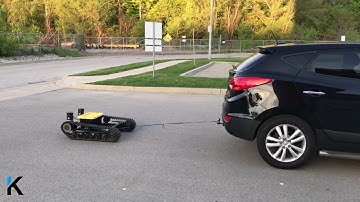 RoamIO-mini prototype tug-test