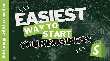 How to Add Image with text Section in Shopify | Shopify for beginners 2023