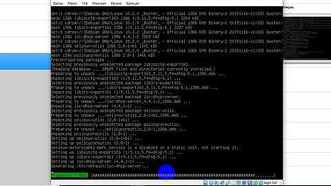 4 Instalasi, Konfigurasi dan Troubleshooting DHCP Server Debian 10 pada VirtualBox