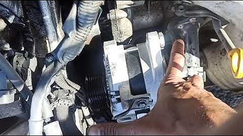 2002-2006 Toyota Camry 2.4l Alternator replacement