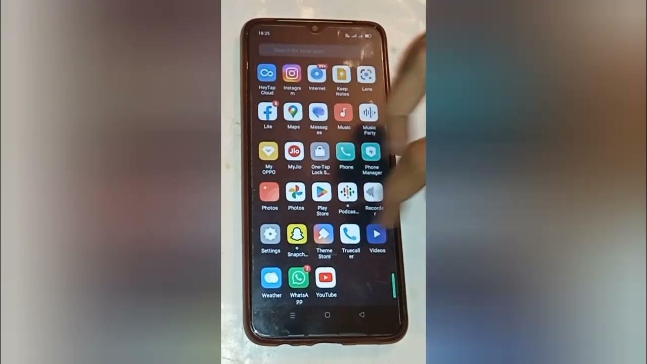 Flash Light On When Incoming Call In Oppo