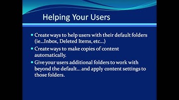 What are Managed Content Settings in Exchange 2007