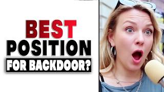 What Position Makes Backdoor Feel Best?