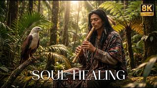 Sacred Pan Flute Sounds 🌿 Emotional Bornean Healing Music for Deep Sleep & Meditation