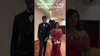 Otumfuo son and his girlfriend at the prom graduation #ghana #asantehene #viralshorts Wealth