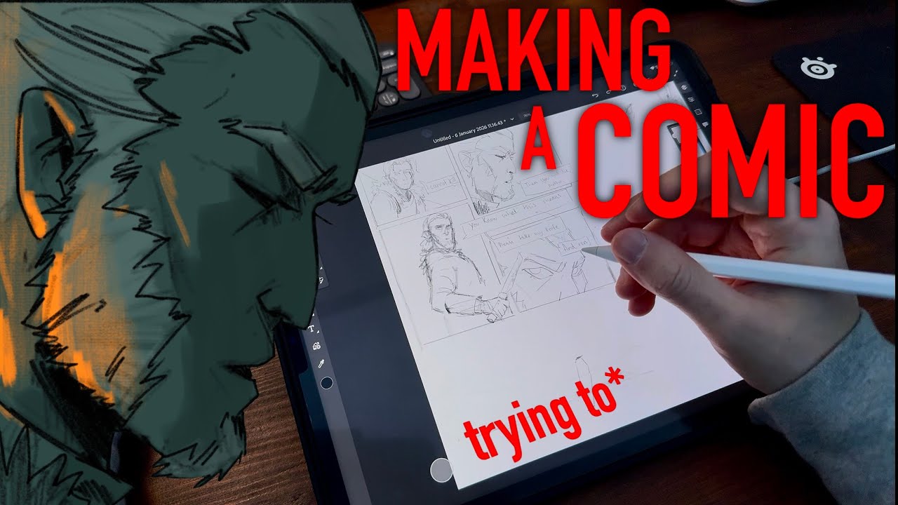 POV: Chipping Away At My Comic