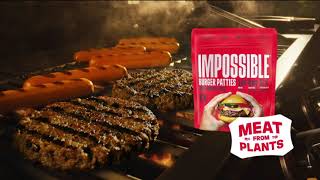 Impossible Burger Patties: Delicious Meat from Plants TV Commercial #tvcommercials #impossible