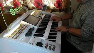 Video thumbnail of "Beguine/Rhumba Medley Played on Wersi OAX 500LS"