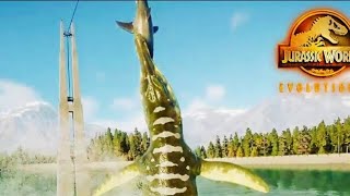 Kronosaurus Showcase And Feeding Animation In Juric World Evolution 2