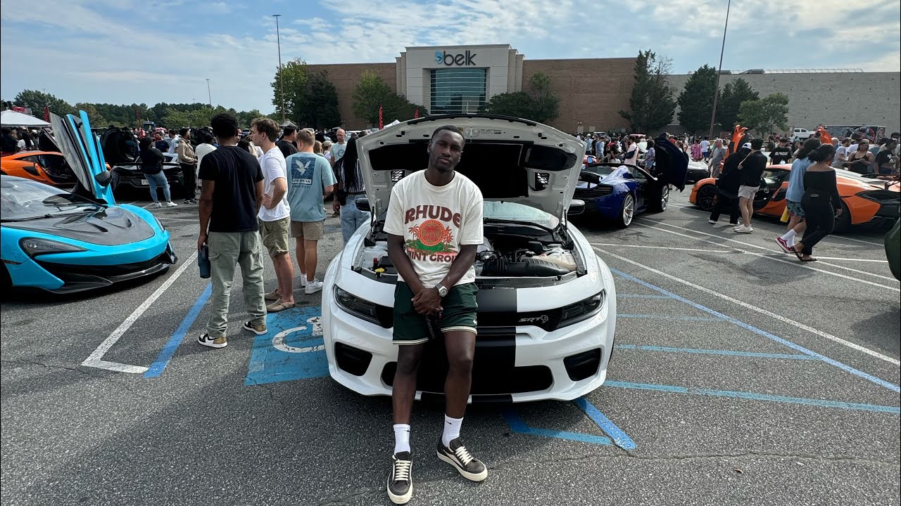 I Took My Hellcat TO Cars and Caffeine ATL - YouTube