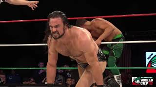 FULL MATCH: Drew McIntyre (Drew Galloway) vs  Cody Rhodes - WCPW Pro Wrestling World Cup 2017