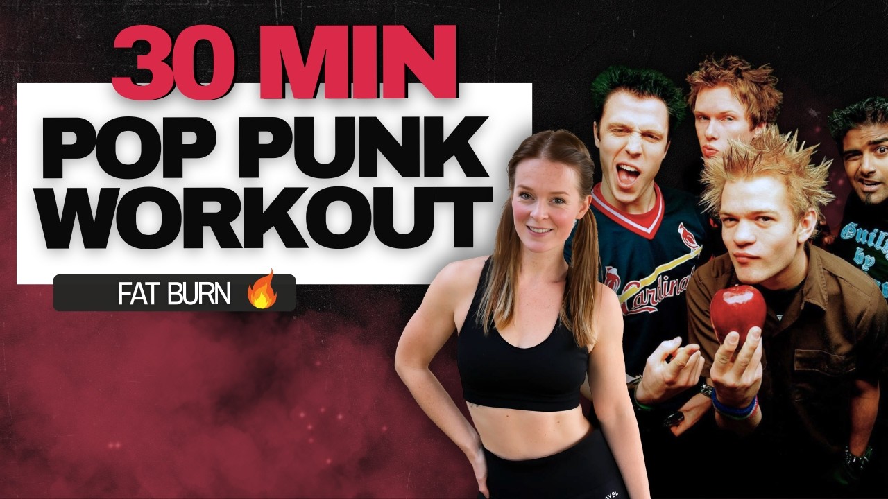 Pop Rocks Workout 30 MIN POP PUNK WORKOUT | 00s Music HIIT Workout | Full Body Fat Burn ...