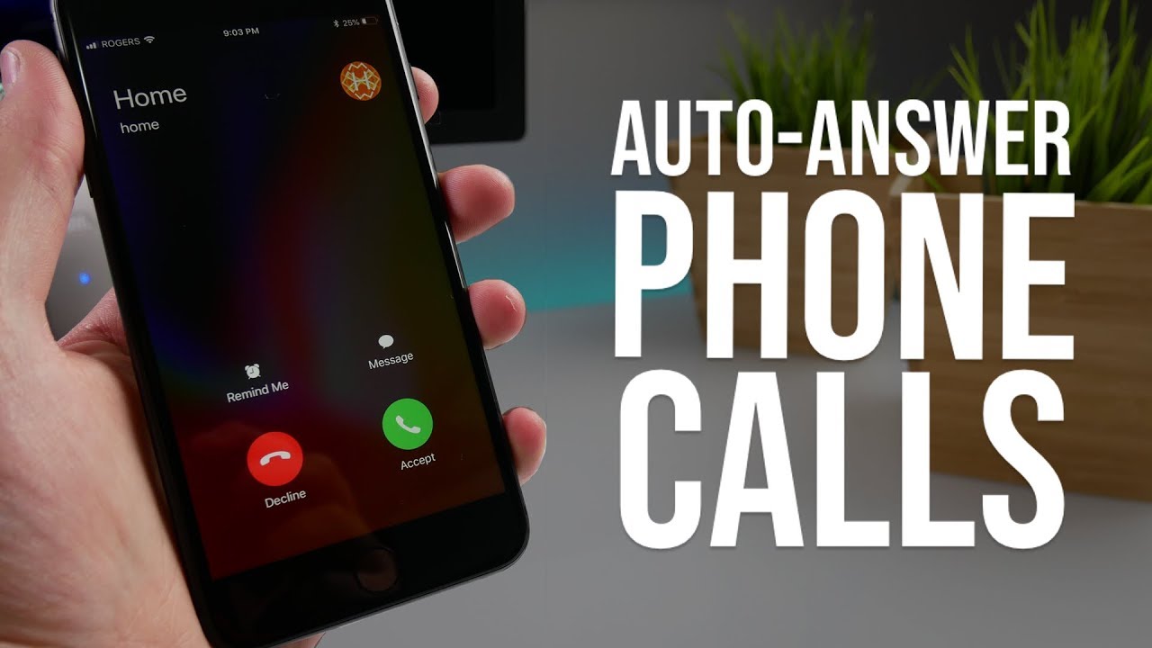 Iphone Auto-Answer Call Feature