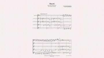 Nutcracker March Clarinet Quintet