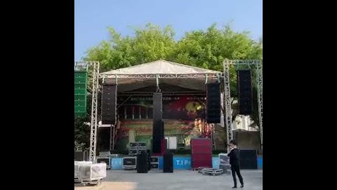 MAX6 dual 6” line array