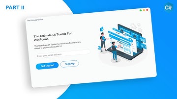 The Free Ultimate UI Design Tool for Windows Forms - Part 2  |  C# Tutorial