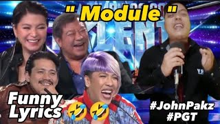 Pilipinas got Talent ( Module ) parody by John Pakz
