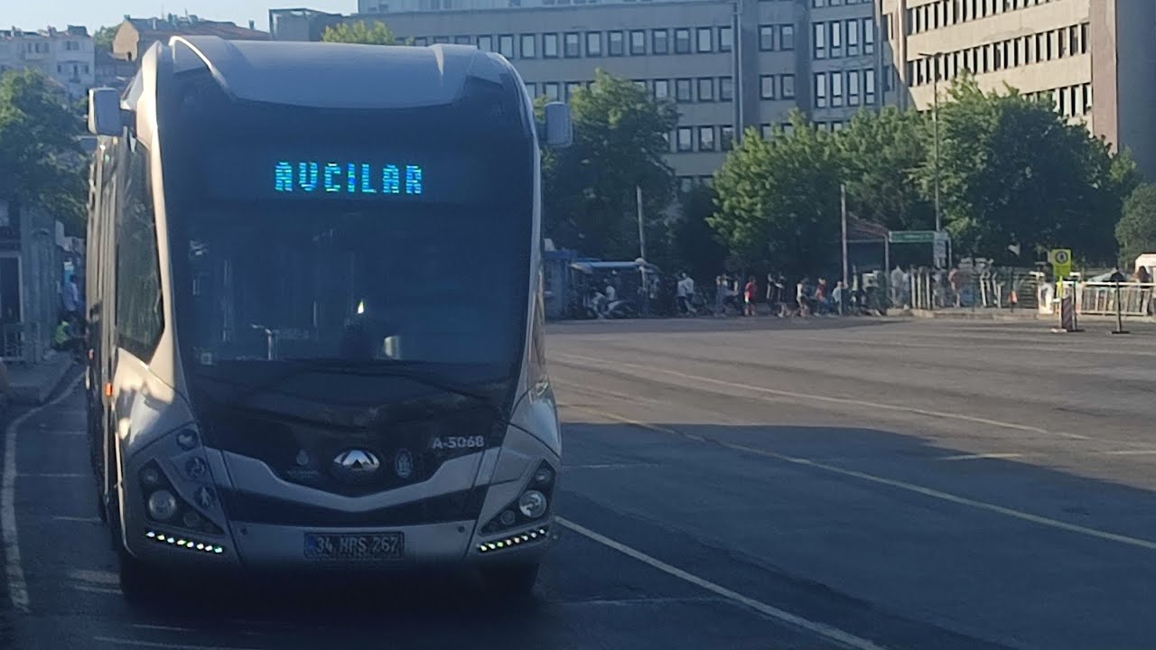 Akia Metrobüs İle Bir yerden Bir yere #12 #Söğütlüçeşme #Mecidiyeköy Arası Seyahat