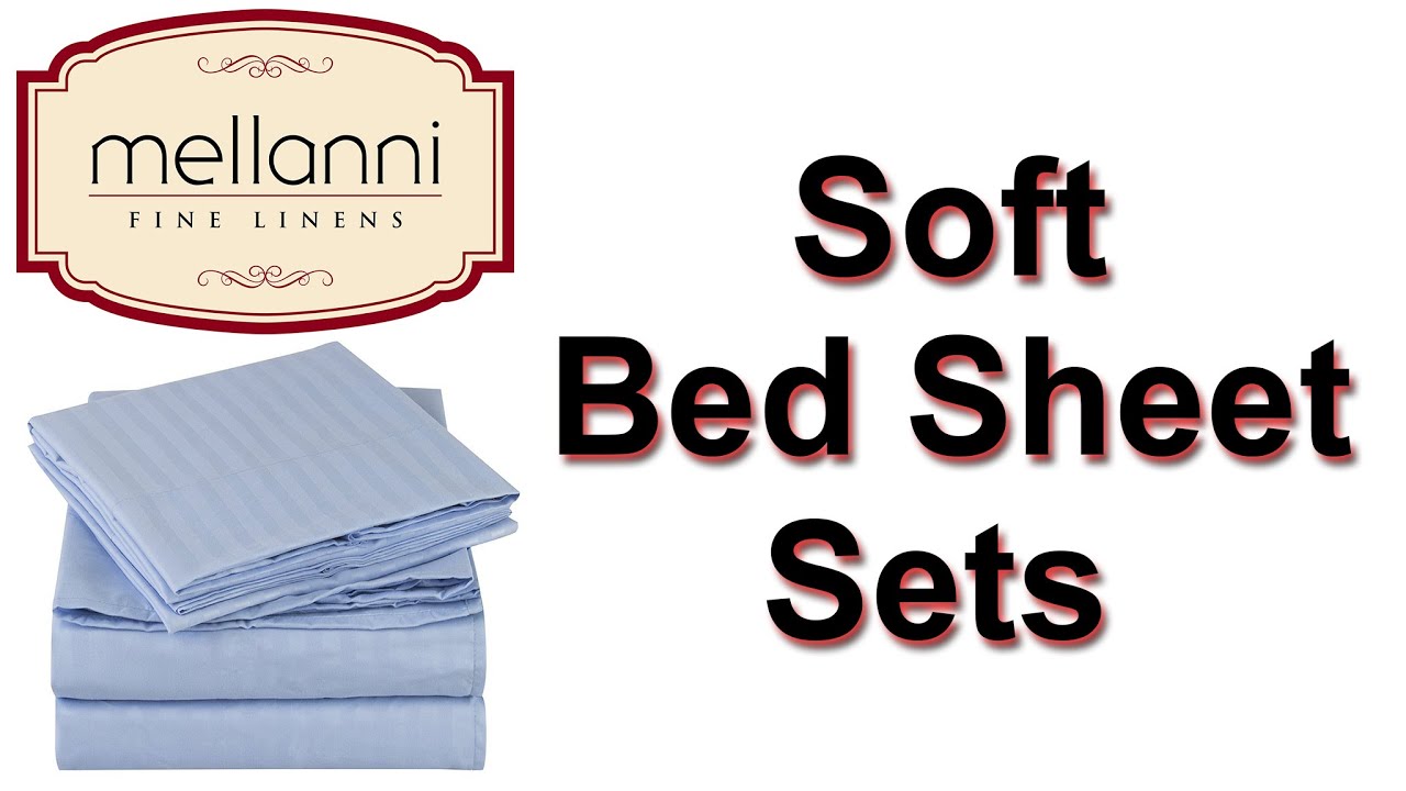 Mellanni Blue Bed Sheets | Blue Bedding Sets King - High Quality Brushed Microfiber Sheets