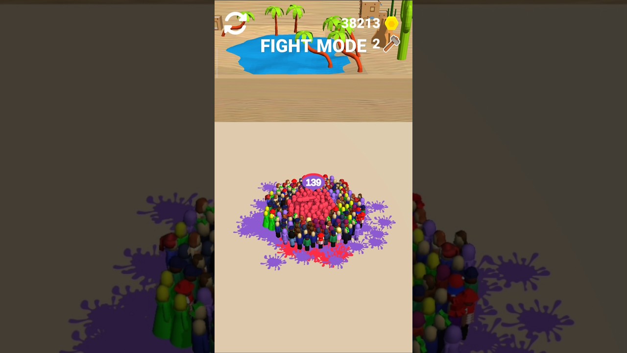 ESCALATORS FIGHT MODE 54 🌚 