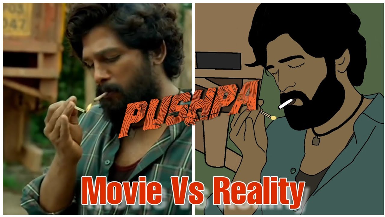 Pushpa Movie Vs Reality || Part 1 || Funny Spoof Video || 2D Animation || Allu arjun