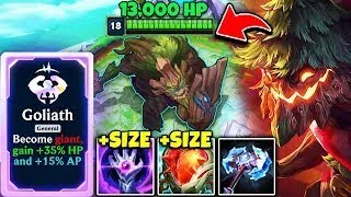 I CREATED THE BIGGEST MAOKAI YOU'LL EVER WITNESS (13,000+ HEALTH WTF!)