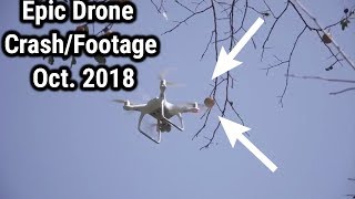 Epic Drone Crash October, 2018 - DronesAreSuperb #18