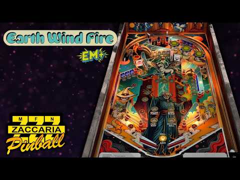 Earth Wind Fire EM+ (Zaccaria Pinball)