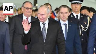 Putin arrives in China to meet with Xi Jinping