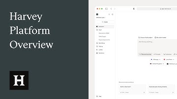 Harvey Platform Overview