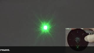 Fraunhofer Diffraction Circular Aperture, 6C20.30