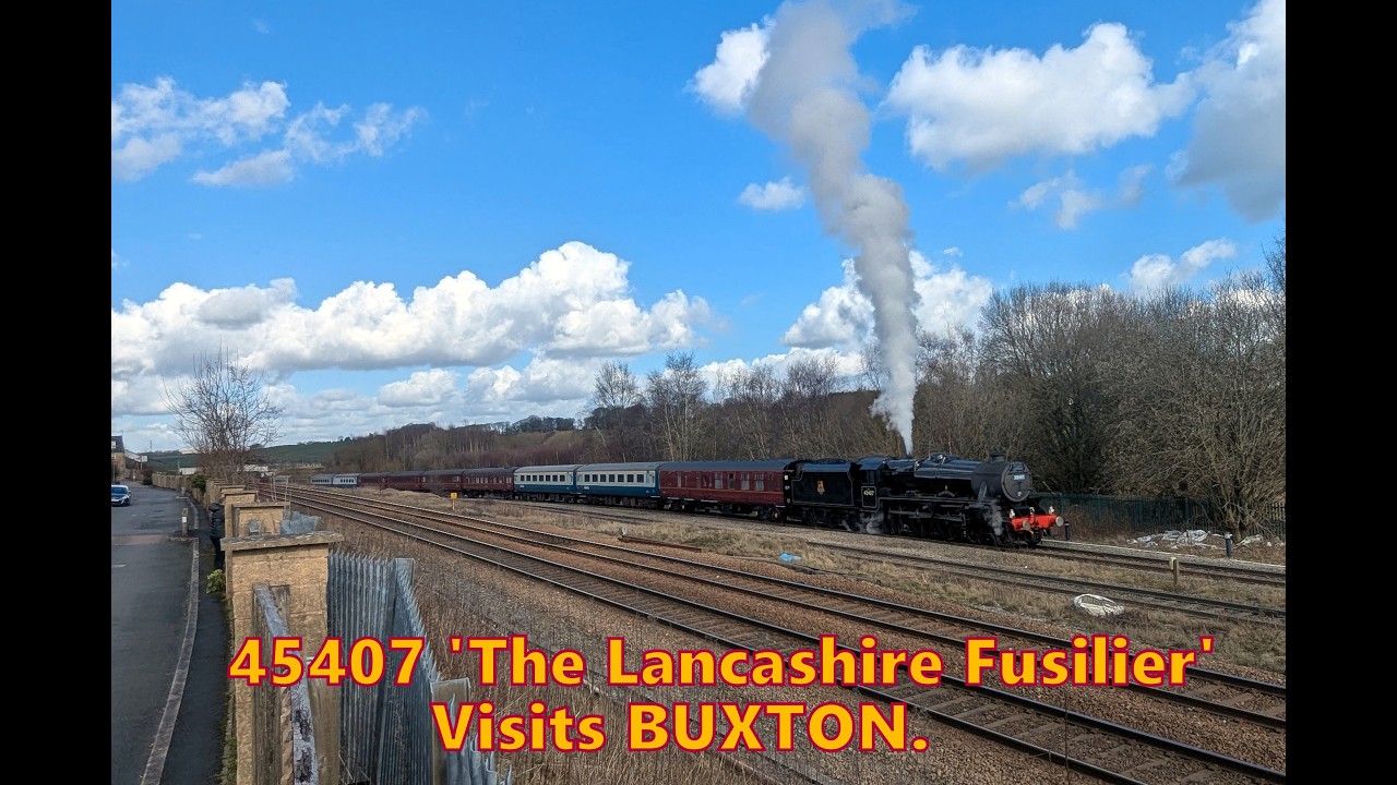 45407, Buxton Spa Express , 14th March 2026 - YouTube