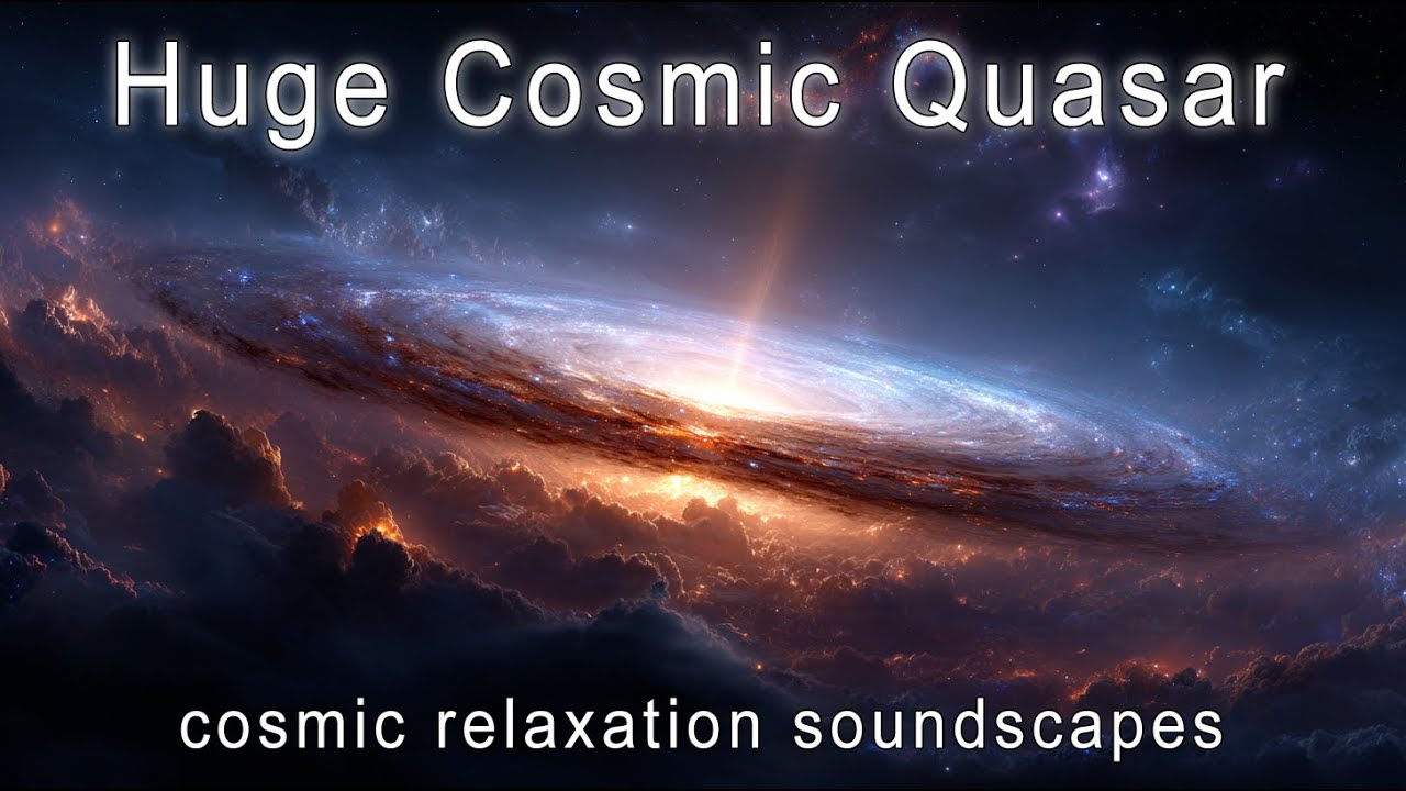 Huge Cosmic Quasar – Brilliant Deep-Space Energy Source in the Infinite Universe