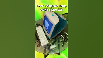 Apple Retro Computer ASMR - (iMac G3)