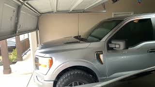 Will my 2022 F150 Tremor fit in my standard two car garage Average Two Car Garage Width
