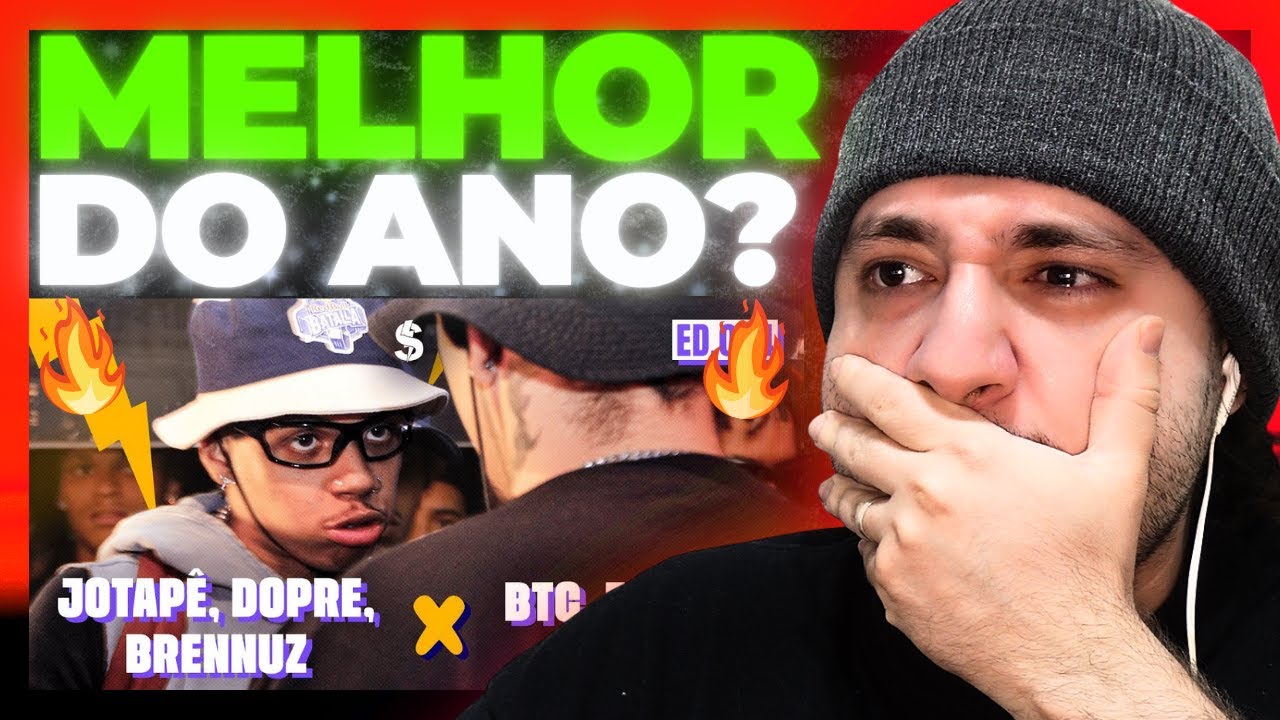 (MELHOR DO ANO!!!🔥) JOTAPÊ, DOPRE e BRENNUZ x BTC, FORTES e GUINHO | SEGUNDA FASE | REACT BAUEB