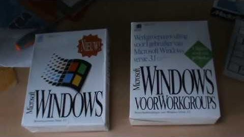 Unboxing Windows 3.1 Part 2 of 2