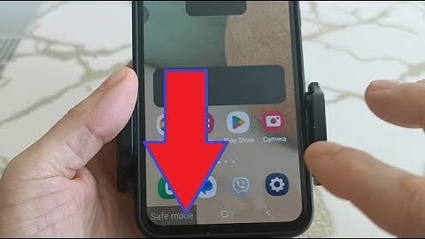 How to disable safe mode on samsung A12