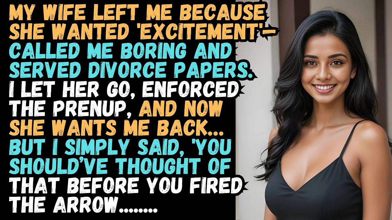 Outline Video She Served Me Divorce Papers for Being Boring… Now She Regrets It, Cheating Wife Story, Reddit Story