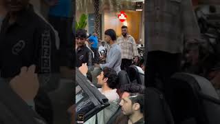 Ibrahim Ali khan in car #ibrahimalikhan #shorts