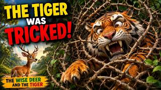 The Tiger and the Wise Deer | Moral Story for Kids | Panchatantra Stories | Bedtime Story