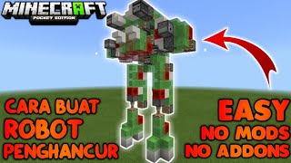 Cara membuat robot di Minecraft